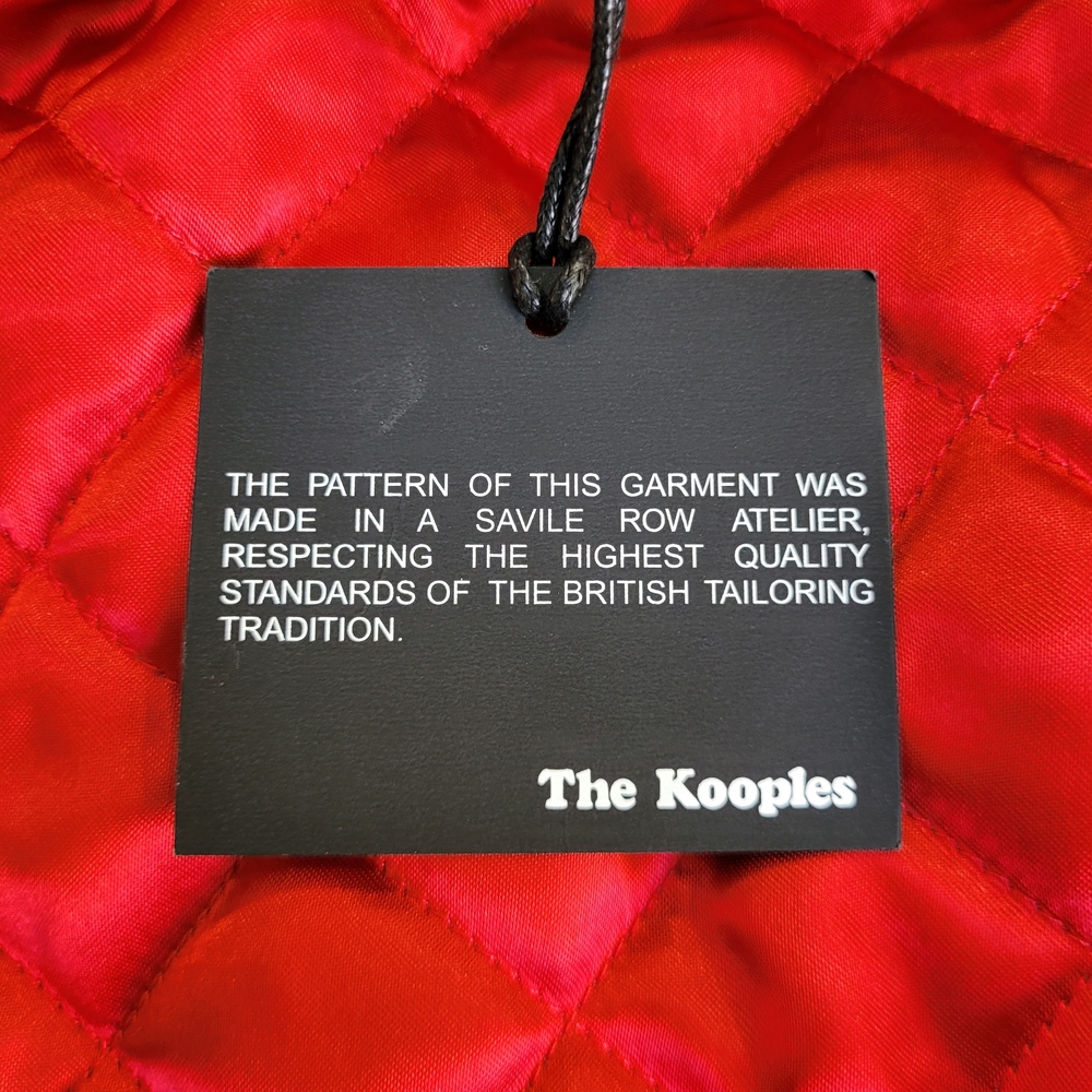 The Kooples Black Leather Jacket - Picture 10 of 12